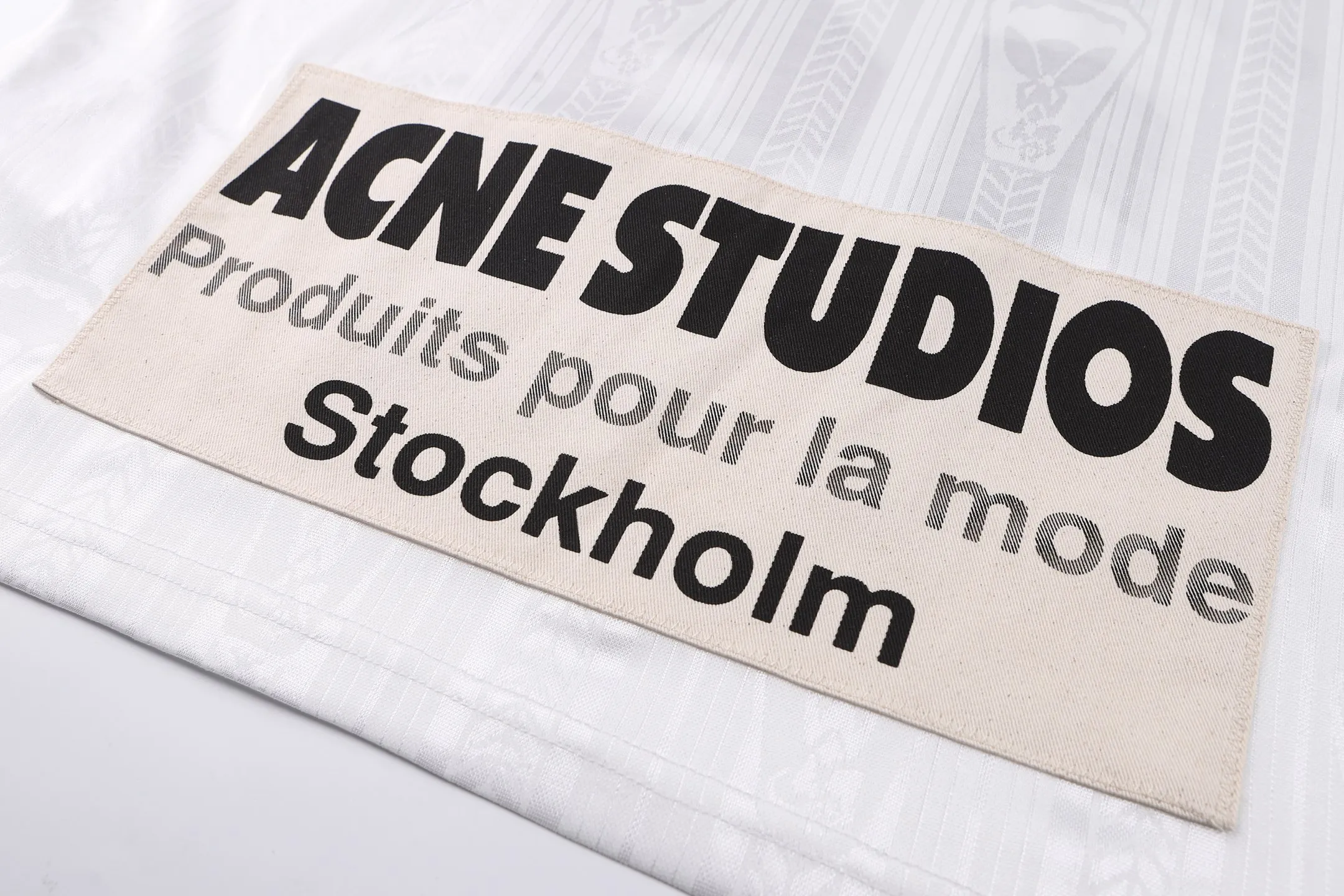 2 Acne Studios 26SS Logo ●Authentic 3400 ● 170 ●100% ● ● ● ● ● ● 1：1 ● 1：1 ● ●Size：S M L XL ● ：26130/2B#20